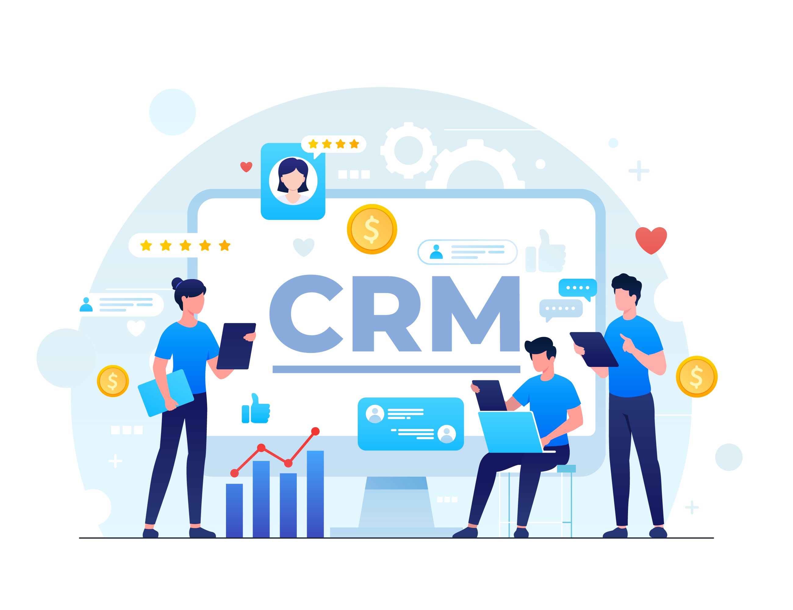 CRM & ERP Development Services - 5Stacks Service